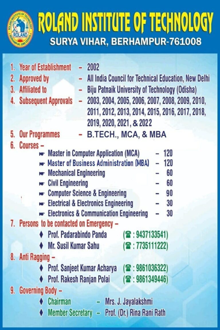 Roland Institute of Technology - Roland Institute of Technology